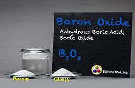 Boron Oxide - ETIMINE USA INC. ETIMINE USA INC.