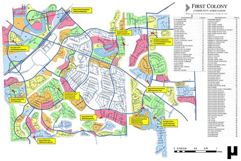 Neighborhoods - First Colony CSA