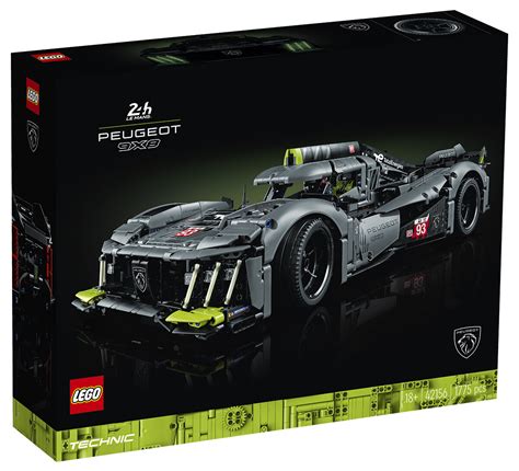 LEGO Technic 42156 Peugeot 9X8 24h Le Mans Hybrid Hypercar : l'annonce officielle - HelloBricks