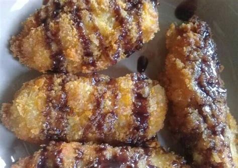 Resep Pisang nugget coklat oleh ika okta - Cookpad