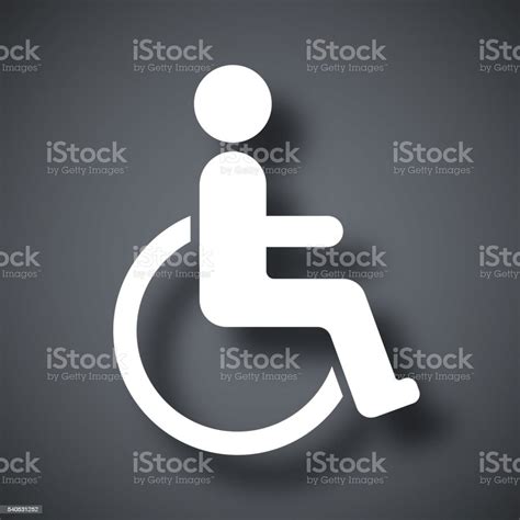 Vector Disabled Sign Stock Illustration - Download Image Now ...