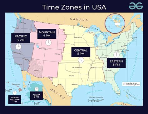 Time Zones in the United States - US Time Zones