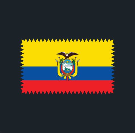 Ecuador Flag Vector Design. National Flag 6997154 Vector Art at Vecteezy