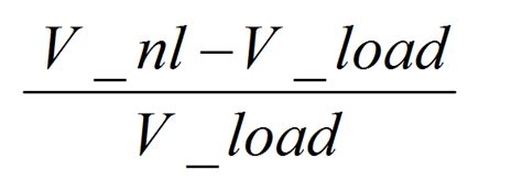 Voltage Regulation – Voltage Disturbance