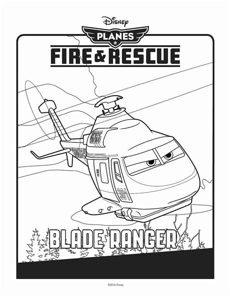 Planes: Fire & Rescue Coloring Pages - Free Coloring Pages Printables