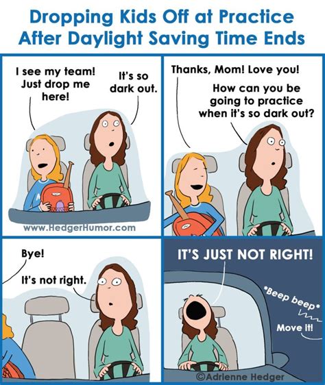 Cartoons About Daylight Saving Time - Hedger Humor