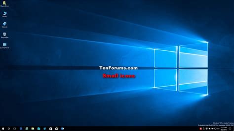 Change Size of Desktop Icons in Windows 10 | Tutorials