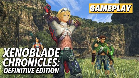 Xenoblade Chronicles: Definitive Edition - Gameplay Comparison | Kotaku - YouTube