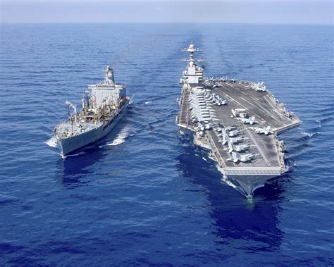 USS Ford aircraft carrier returning home after extended deployment defending Israel | The Times ...