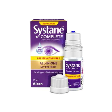 Systane Complete Preservative-Free Eye Drops 10ml Eye Drops ...