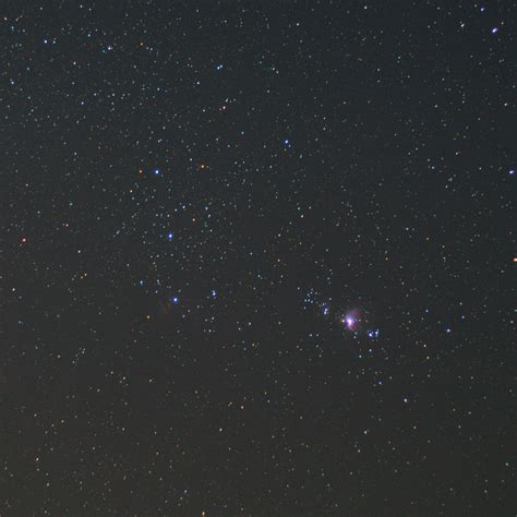 Orion's Belt and Orion Nebula. : photographs