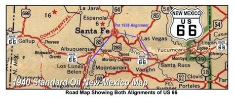 Map Of Route 66 Through New Mexico – Get Map Update