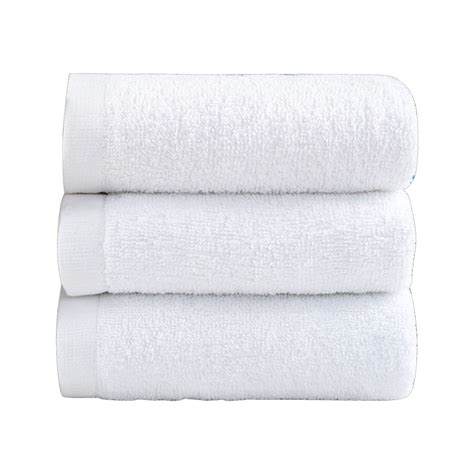 Njshnmn Towels Set, White Hand Towels Classic Cotton Washcloths 28.3x33 Hotel Style Face Towel ...