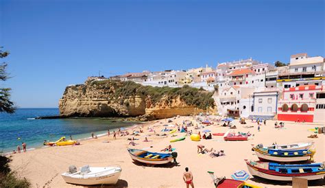 Praia do Carvoeiro Beach, Lagoa, Algarve