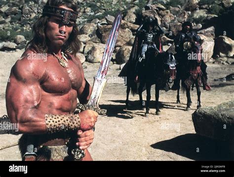 ARNOLD SCHWARZENEGGER, CONAN THE DESTROYER, 1984 Stock Photo - Alamy