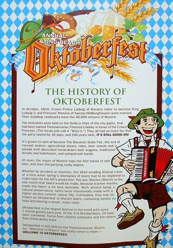 Oktoberfest History | Scott Evanskey | Flickr