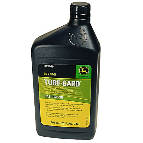 Genuine John Deere Ty22029 Turf-Gard Sae 10W-30 Engine Oil - 32 Oz. - Walmart.com