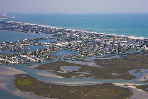 Atlantic Beach Beaufort Aerial Photograph by Betsy Knapp