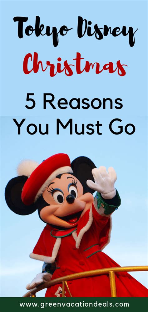 Tokyo Disney Christmas: 7 Reasons You Must Go in 2019 | Green Vacation ...