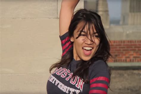 Alexandria Ocasio-Cortez Dancing Video From Boston University Goes Viral