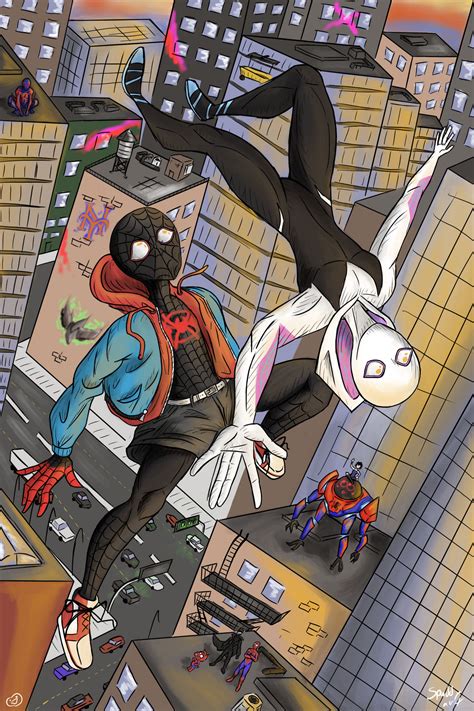 Spiderverse by spuddyart on DeviantArt