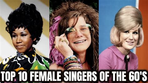 Top 10 Most Popular Female Singers of The 60's! - YouTube