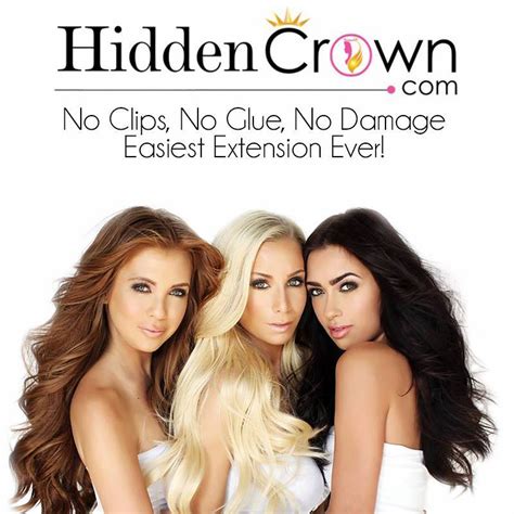 Hidden Crown Hair Extensions | New name, Same amazing hair extensions! - Hidden Crown Hair ...