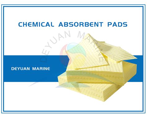 Yellow Chemical Hazmat Absorbent Pads - China Absorbent Pads and Chemical Absorbent Pads price