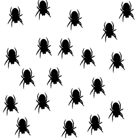 saraccino: Spider shadow stencil