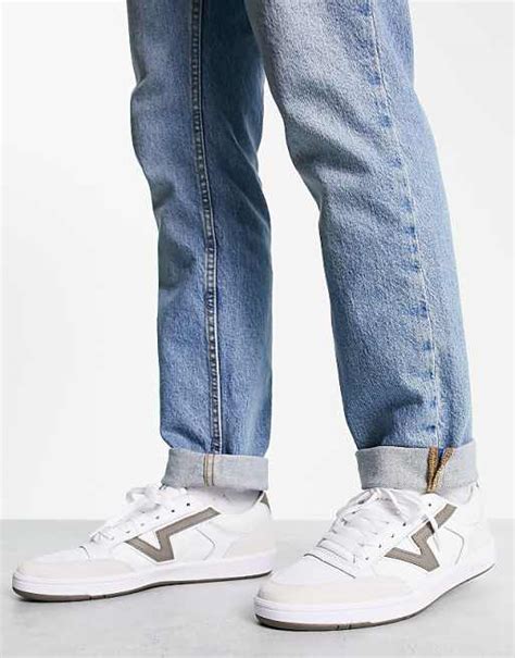 Vans Lowland sneakers in off-white | ASOS