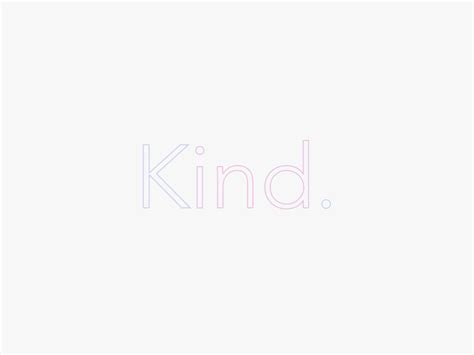 Kind. Logo by David Connor on Dribbble