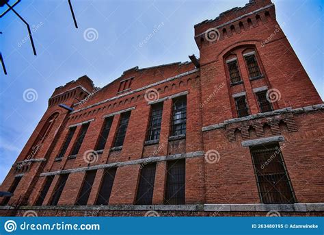 1871 Montana Territorial Prison in Deer Lodge 1912 Cell Block Stock ...