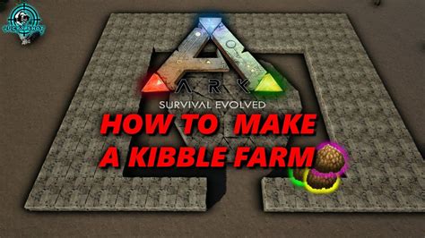 Ark Survival - How to make a Kibble Farm - YouTube