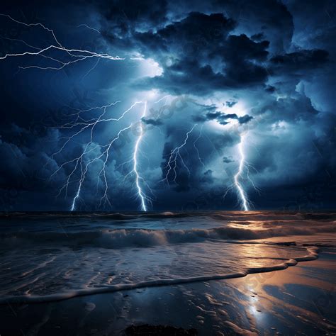 Ocean Lightning Spectacle - ProStock Images