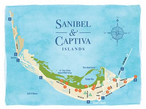 Street Map Of Sanibel Island Florida - Printable Maps