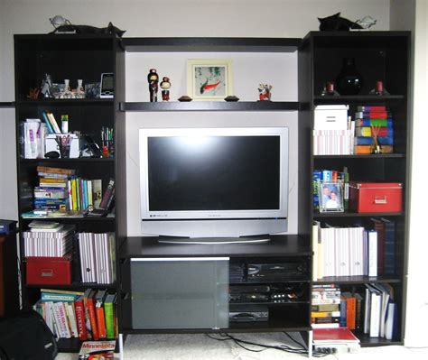 our TV stand | Furniture from Ikea - Tobo TV unit, Besta boo… | Flickr