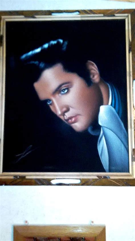 Elvis Presley Velvet Painting at PaintingValley.com | Explore collection of Elvis Presley Velvet ...