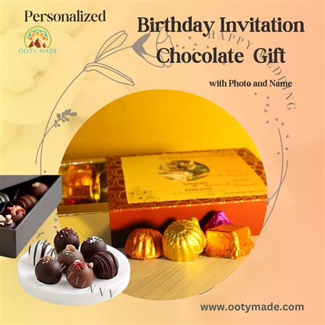 Personalized chocolate gifts for husband, wife, couples, boyfriend, fo – OotyMade.com