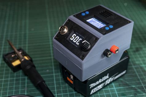 DIY Soldering Station Using Makita 18V Battery (T12 Compatible) - Simply Maker