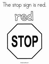 Stop Sign Coloring Page sketch template