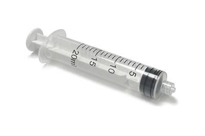 Lab Utility 20ml Syringe with Luer Lock Needle for Filling Electrolyte ...