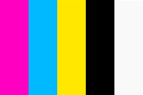 cyan/magenta - yellow/key Color Palette