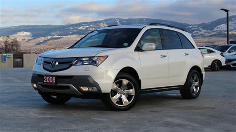 2008 Acura MDX Elite - Harmony Acura - White - A17137A - Kelowna, BC - YouTube