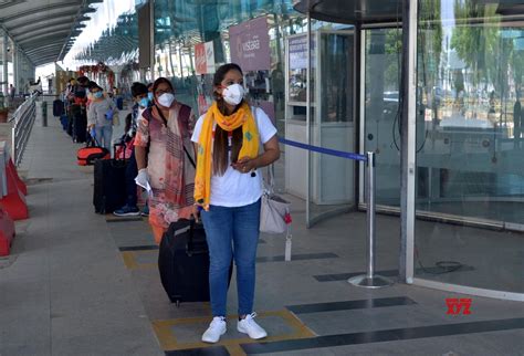 Amritsar: Passengers at Amritsar Airport #Gallery - Social News XYZ