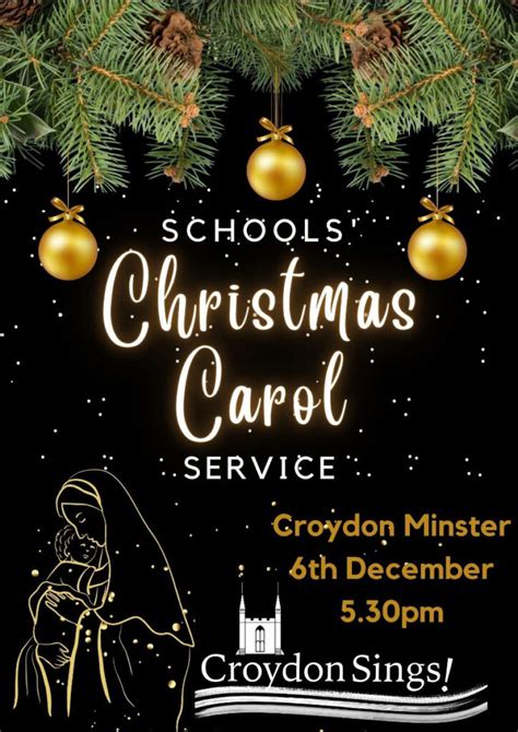 Croydon Sings! School Christmas Carol Service - Croydon Minster