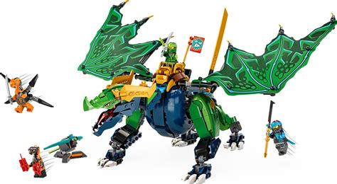 LEGO NINJAGO: Lloyd's Legendary Dragon - LEGO - Dancing Bear Toys