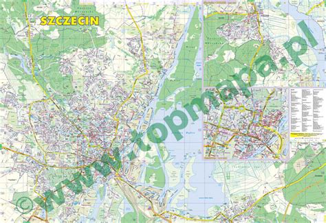 Szczecin - plan miasta TopMapa