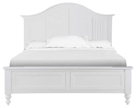 Full Size White Wood Bed Frame With Headboard at Esther Sanders blog