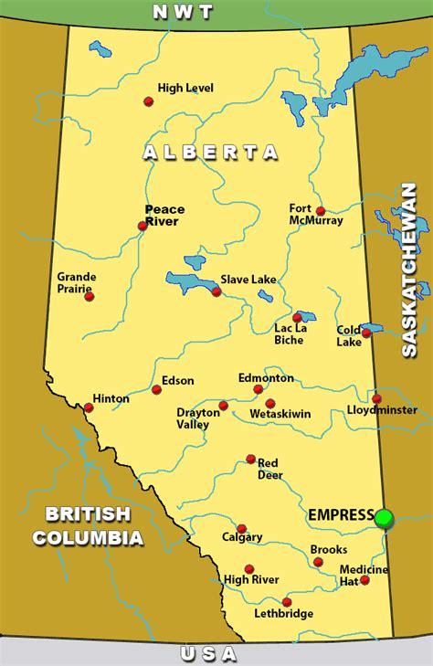 Charter Flights To Empress Alberta Charter Flight Network