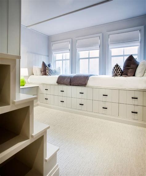 Built In Bed Storage Drawers Design Ideas | Bedroom decor dark, Reading nook window seat, Bed nook